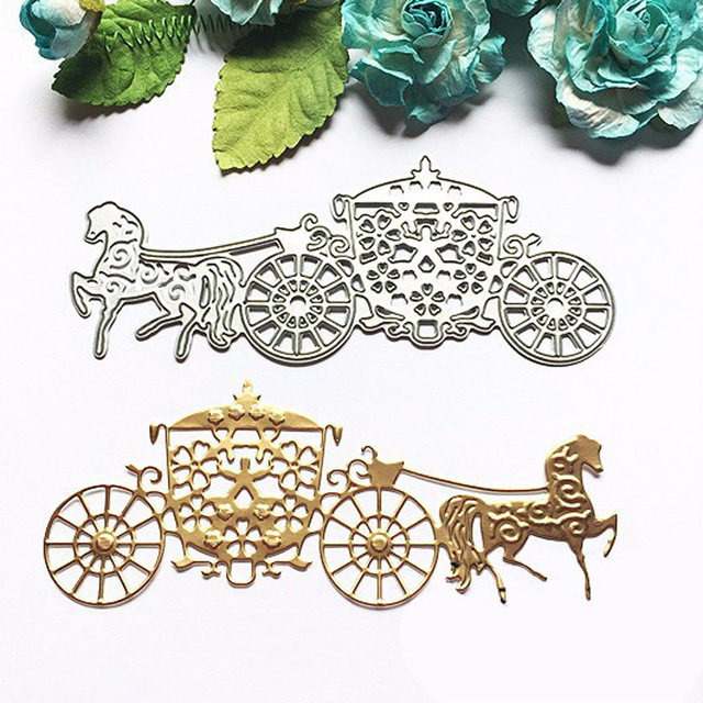 

Cutting Dies Carriage Metal die cuts for Cards Scrapbooking and Paper Crafts Embossing folder DIY paper craft Machines