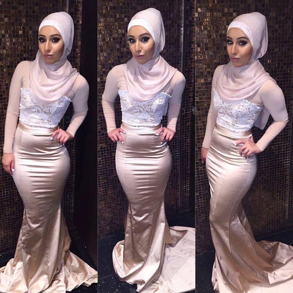 

New Arrival Mermaid Evening Dresses Satin Long Sleeves Lace Applique Floor Length Formal Prom Dresses Dress Evening Wear Custom Made, Light purple