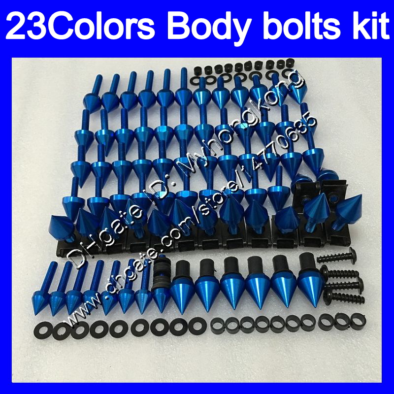 

Fairing bolts full screw kit For SUZUKI Hayabusa GSX R1300 GSXR1300 13 14 15 16 2013 2014 2015 2016 Body Nuts screws nut bolt kit 25Colors, No.17