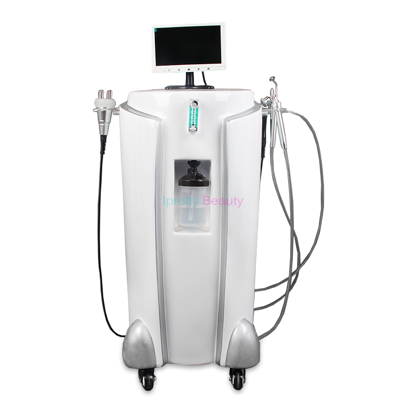 

8 in 1 Multifunction Intraceuticals Oxygen Concentrator Oxygen Facial Injection Spray Machine With BIO Skin Analyzer Analysis Salon Machine