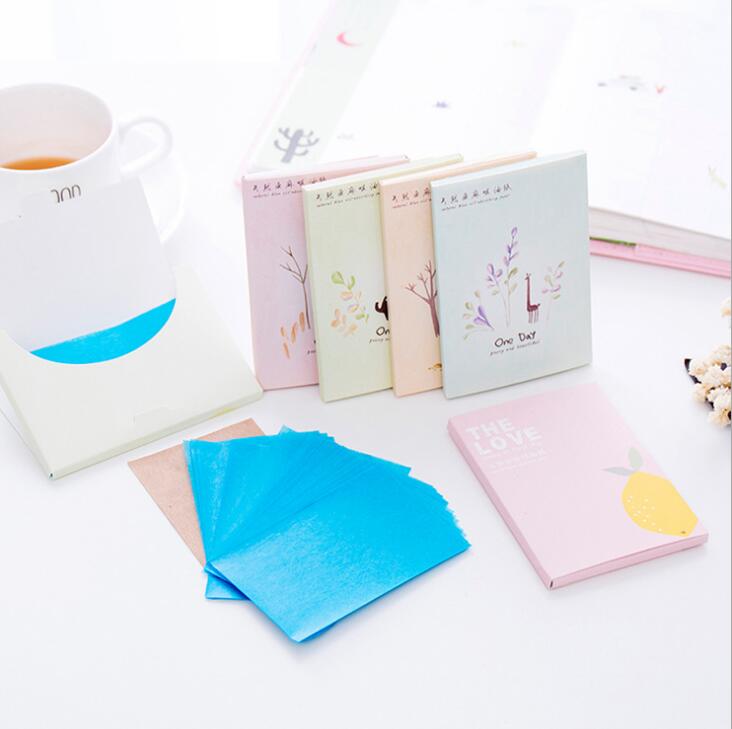 

50pcs Tissue Papers Pro Powerful Makeup Cleaning Oil Absorbing Face Paper Absorb Blotting Facial Cleaner Face Tools