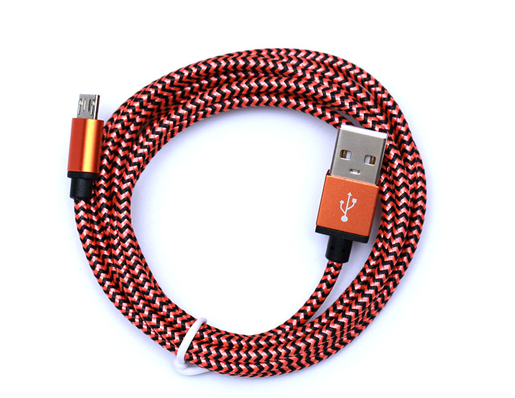 Micro USB Cable (Orange)