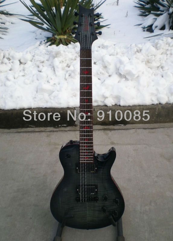 

HOT Sale Best Price Private Stock SingleCut Charcoal Burst Electric Guitar