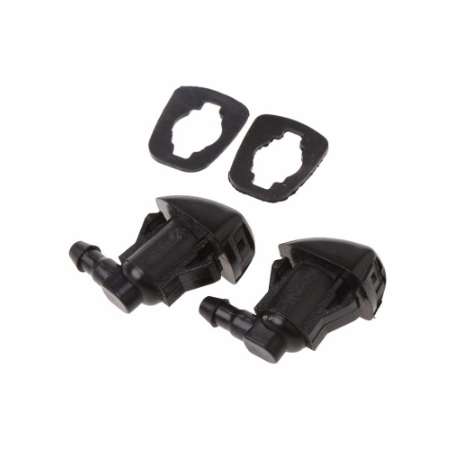 Essuie-glace en forme d'éventail, 2 pièces, buse de pulvérisation pour Toyota E120 Corolla Camry XV30, accessoires de pare-brise de voiture, nouv