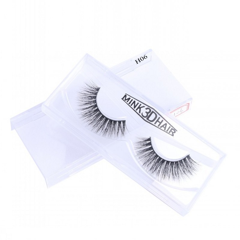 

2018 New Arrival 3D Mink Eyelashes Premium Quality Handmade Mink Hair Eyelashes Natural Thick Full Strip Lashes