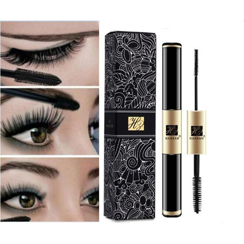 

Waterproof Double-headed eyelash mascara makeup Curling Thick Growth Extend Eyelashes Cosmetic Tools cosmetic Mascara free shipping, As the picture show