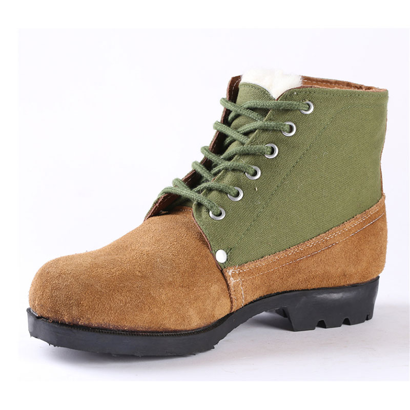 

Men Army Military Hiking Boots Outdoor Wear-Resistant Thick WarmTactical Boots Non-Slip Training Hunting Climbing Shoes, Black