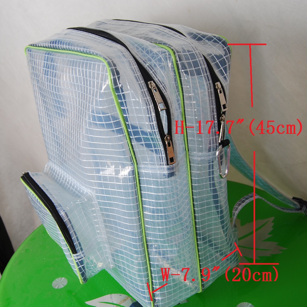

45cm*35cm*20cm anti-static clear pvc bag cleanroom engineer bag for engineer working in cleanroom 20kg tool can be put