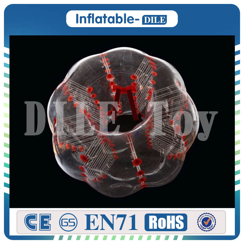

Free Shipping Door To Door 1.5m Bumper Ball Giant Human Body Soccer Inflatable Bubble Ball Suit For Football