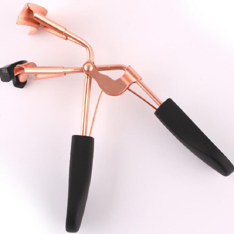 Mini Eyelash Curlers Beauty Tools Natural Curl Steel False Eyelashes Women Lashes Curlers Rose Gold Eyelash Curler
