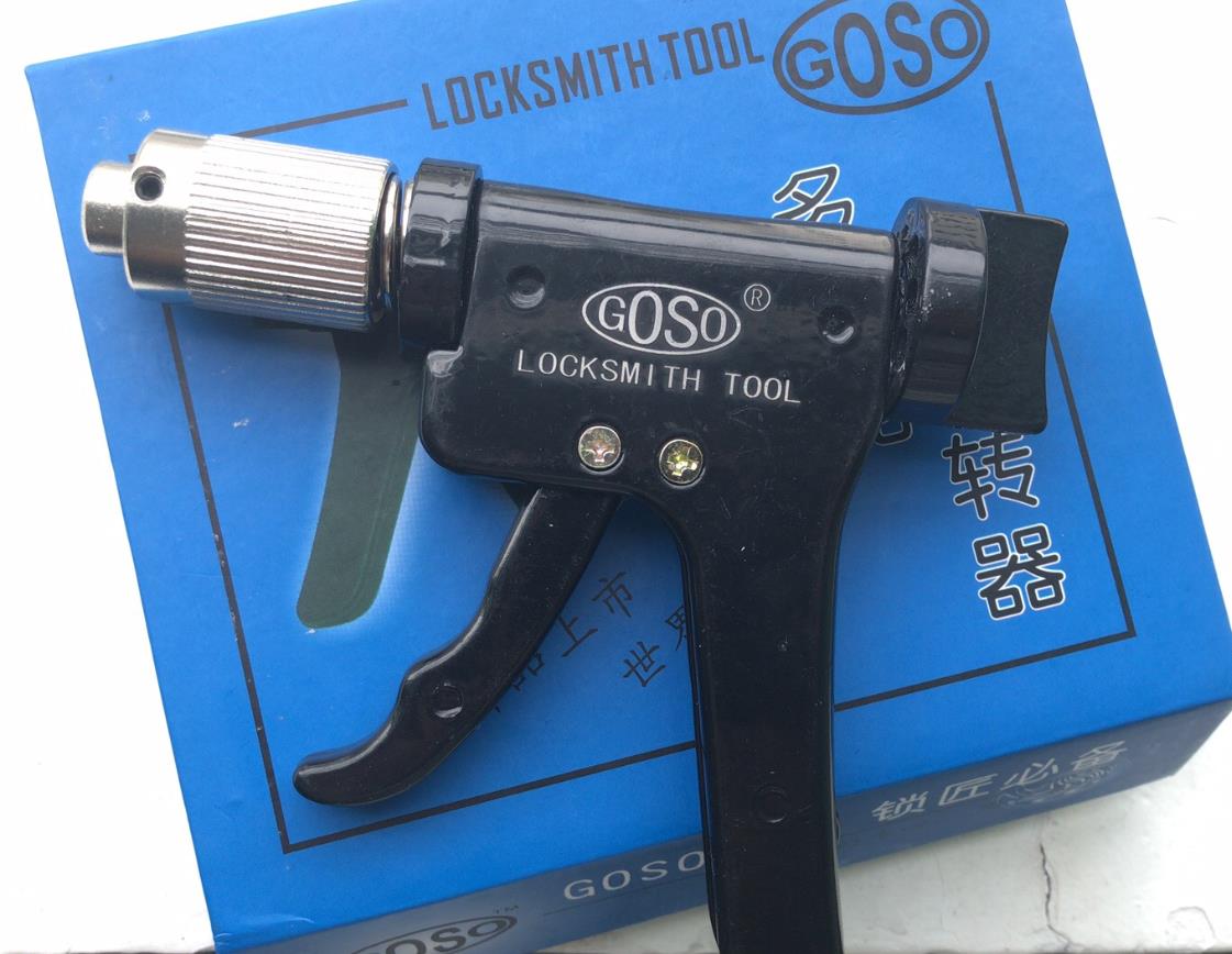 

The original GOSO Quick pick guns Turning Tool locksmith tools Dino Gun Plug Spinner hot sale