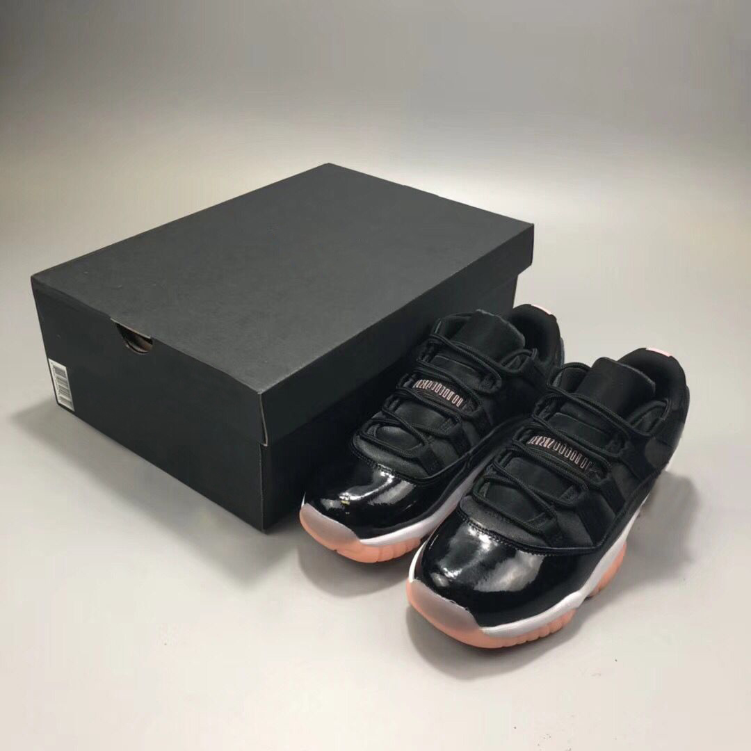 Filles exclusives 11 LOW GS BLEACHED CORAL chaussures de basket-ball 11s Space Jam noir femmes chaussures de sport baskets d'athlétisme