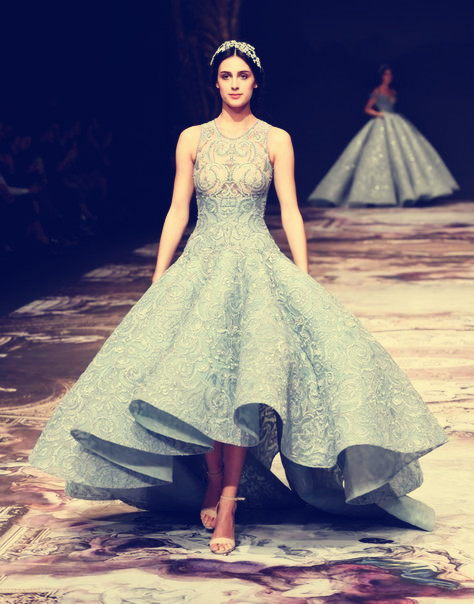 

Evening dress Yousef aljasmi Kim kardashian ZuhLair murad Ball gown O-Neck Appliqued Hi-Lo Draped Long dress Almoda gianninaazar, Same with picture