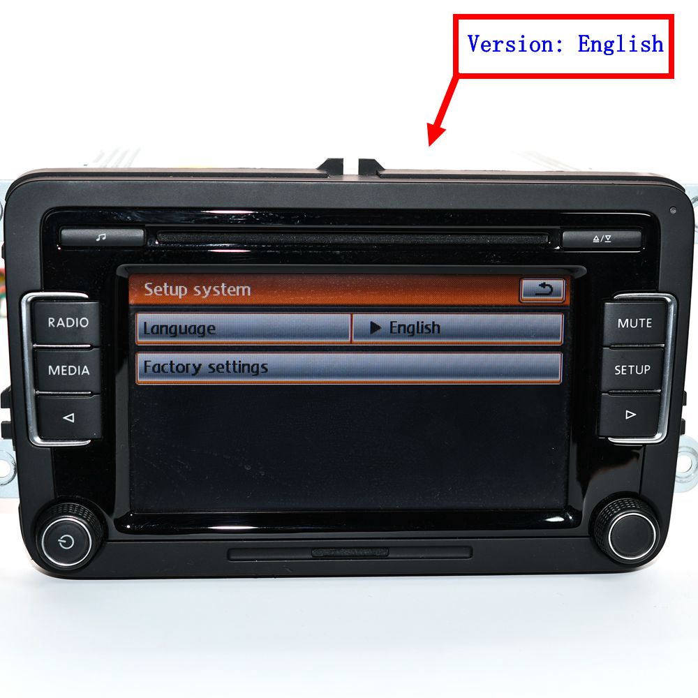 

OEM RCD510 car dvd Radio For Jetta Golf GTI MK5 MK6 Passat B6 B7 CC Tiguan Scirocco Polo 5ND 035 190 A