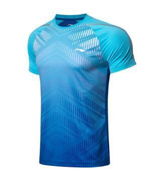 man blue shirt