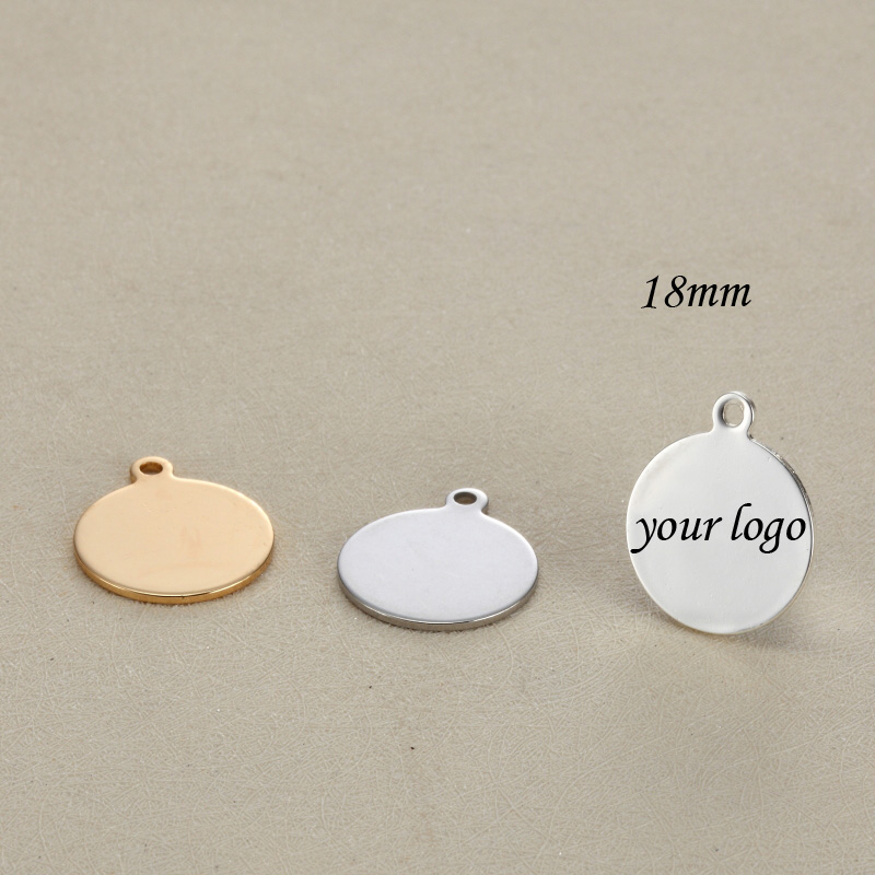 

18mm Custom Stainless Steel Charm-Customized Charm with your own logo