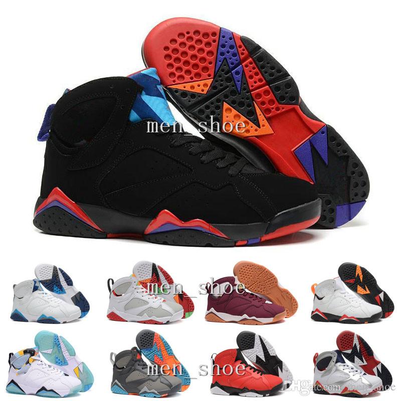 

[With Box]Wholesale 7 Basketball Shoes Men 2016 North blue N7 Boots High Quality Sneakers For Sale Cheap Sports Shoes Free Shipping, #05