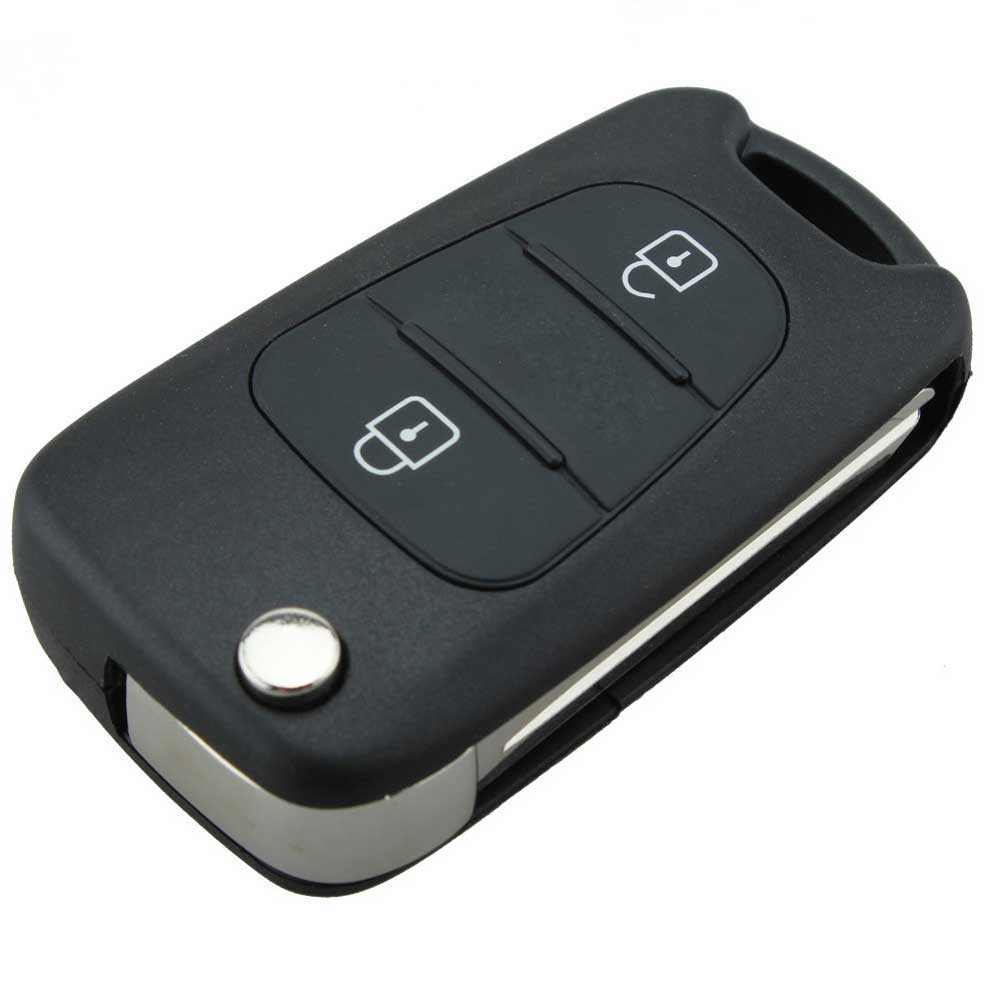 Flip Folding Hyundai Elantra Car Key Shell Replacement for Car Hyundai Elantra Flip Remote Key Blank Case-image-415693857