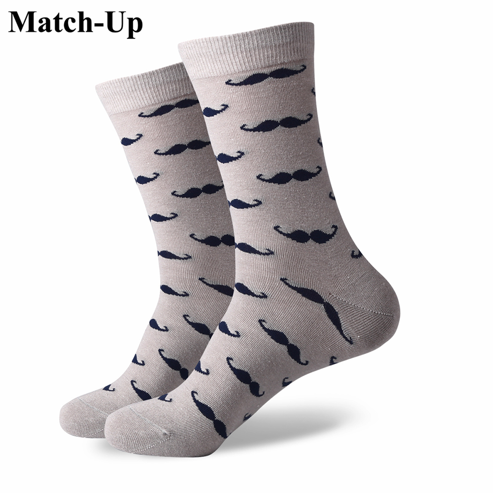 

mens combed cotton brand men socks colorful mustache socks free us size 7 512 383
