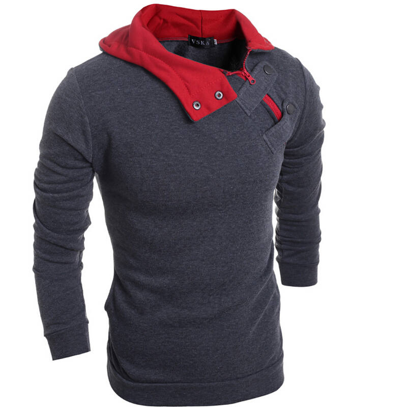 

2018 Hot new fashion men Slim casual men's sweater Sweater jacket winter coat 4 colors, Camel