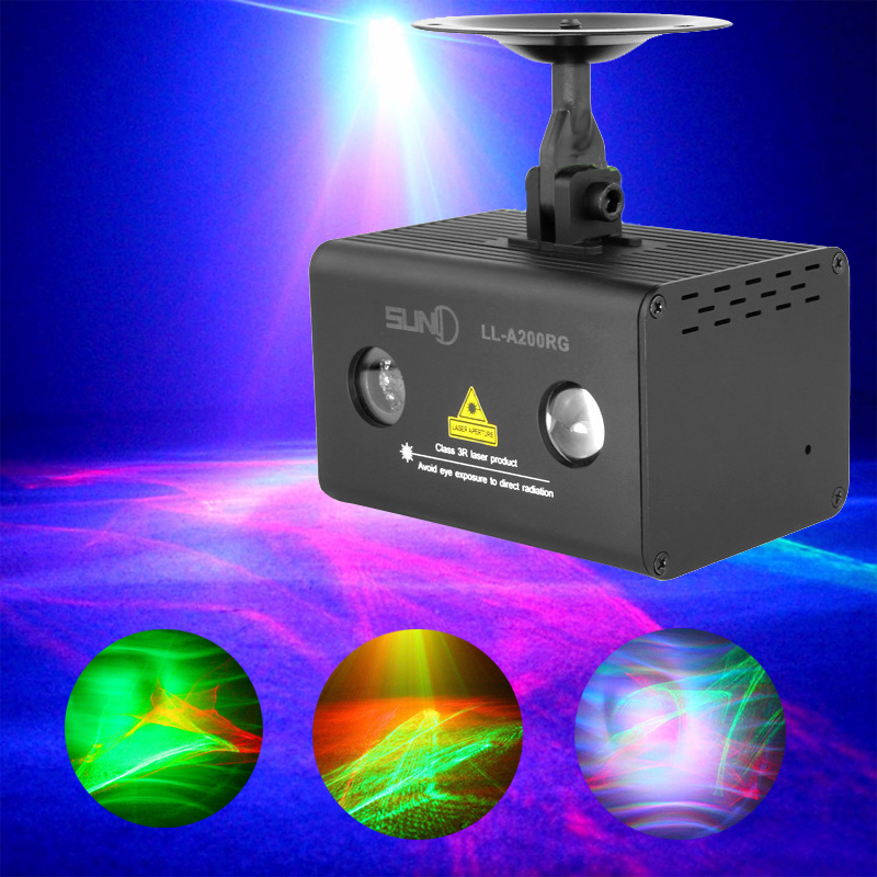 

RGB Aurora Laser Projector Disco Light Stage Lighting Effect RB LED Water Wave lumiere Xmas Home DJ Disco Club Party Lights 110V-240V