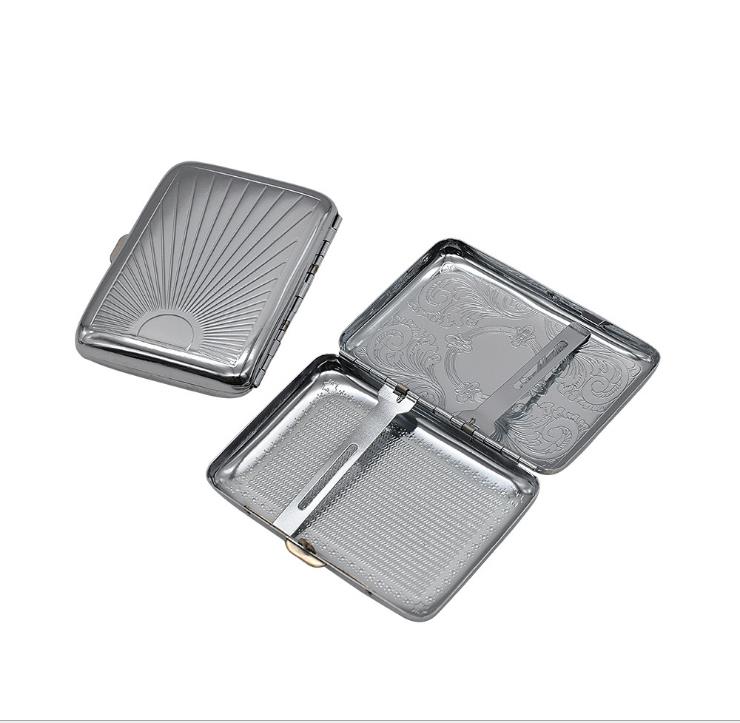 

High-grade Metal Cigarette Box 16 Automatic Cigarette Box Creative Fashion