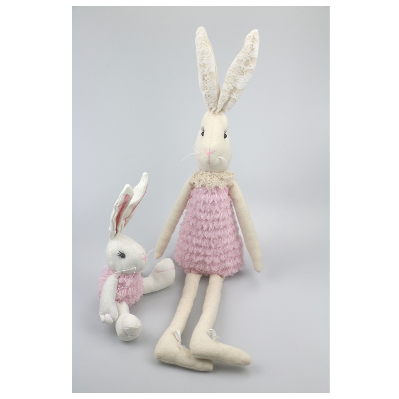 Easter Kawaii Bunny Rabbit Soft Plush Toy Easter Bunny Stuffed Animal Doll Gift