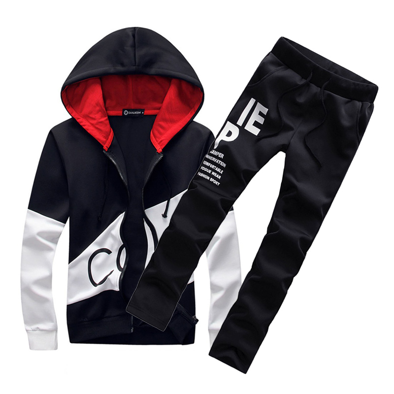 

Large size sporting suit men warm hooded tracksuit track men's sweat suits set letter print large size sweatsuit male 5XL, Blue tracksuit set