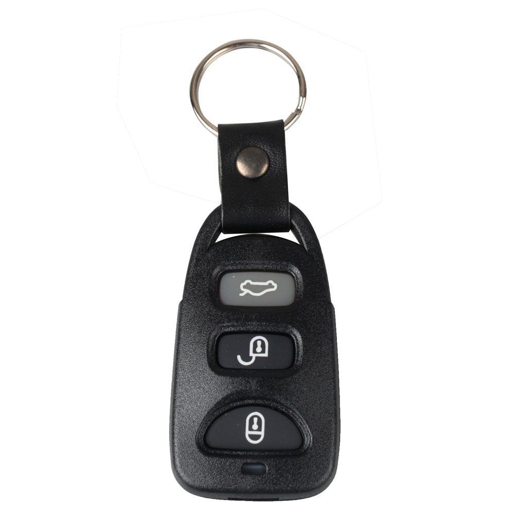 3 Buttons Fob Key Shell Panic Replacement Remote Key Shell Case For Car HYUNDAI Santa Fe Elantra-image-415047109