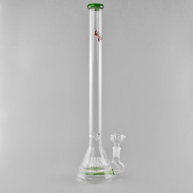 

20" Beaker bong perc water pipes JM Flow bong ice pinch function 18mm female/made joint with bowl accessory