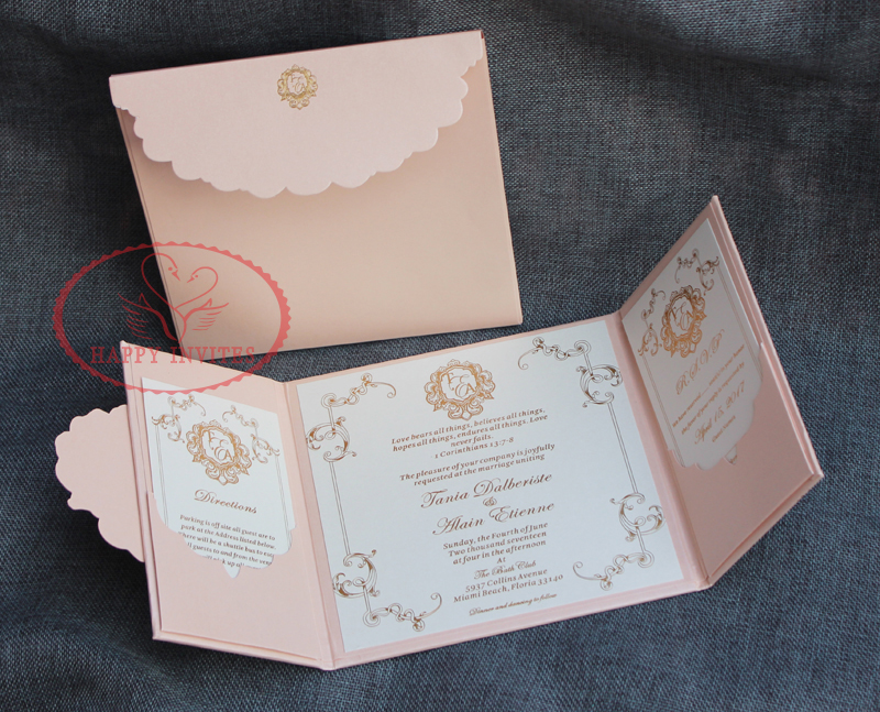 Diy Hardcover Wedding Invitations
