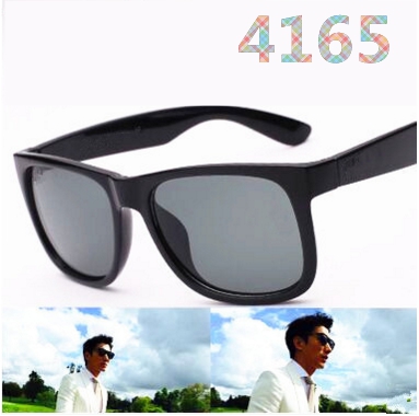 

High quality 4165 Sunglasses Men Women Brand Designer Sun glasses Flash Mirror Lenses