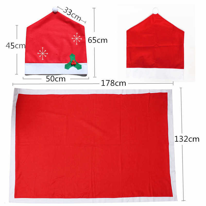 Christmas snowflake Chair Set