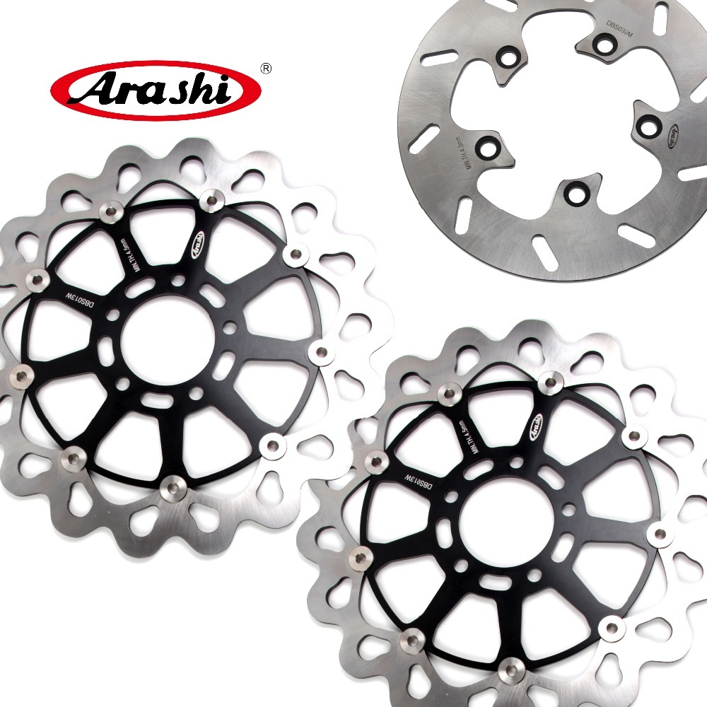 

ARASHI For SUZUKI GSXR 600 1997 - 2003 Front Rear Brake Rotors Disc 2002 2001 2000 1999 1998 GSX R GSX-R 750 TL1000R