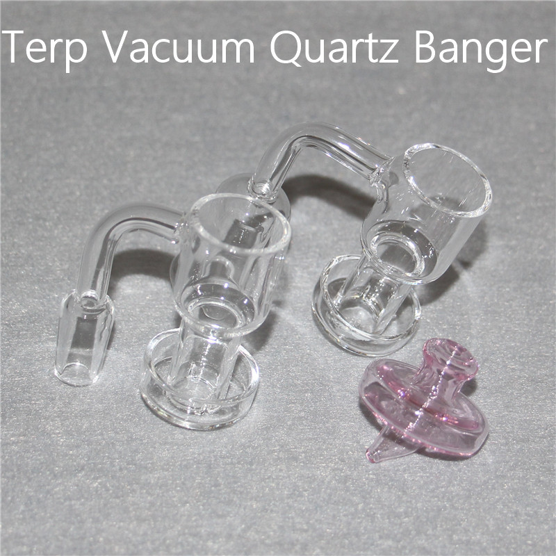 

Quartz Terp Slurper Banger Nail Sundries With Carb Cap Female Male 10mm 14mm 18mm Joint terps vacuum Bangers Nails For Glass bongs