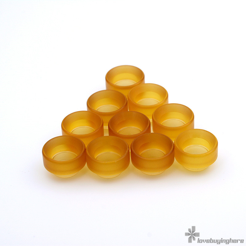 

810 Thread PEI Drip Tip Vape Accessories Ultem Wide Bore Drip Tip for 810 Thread Ecig Atomizers