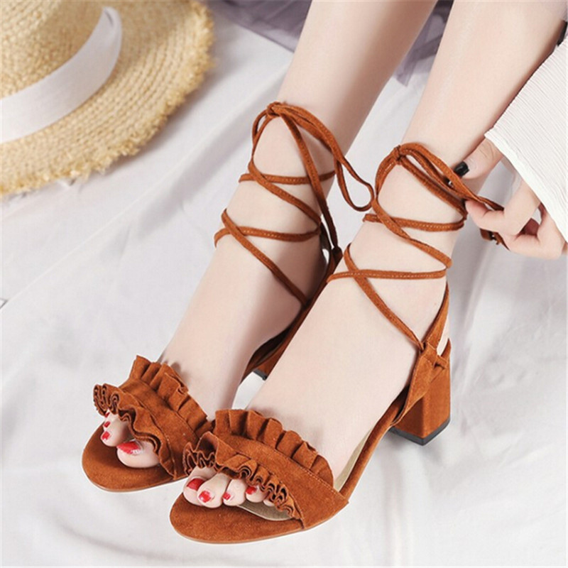

Wholesales ! free shipping 2018 Roman shoes Pretty Sandals Sheepskin Horse Hair Patchwork Mixed Color Flat Shoes Casual Gladiator Large size, Black