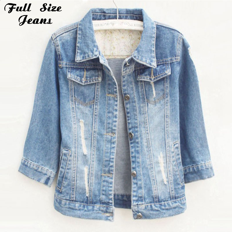 short sleeve blue jean jacket plus size
