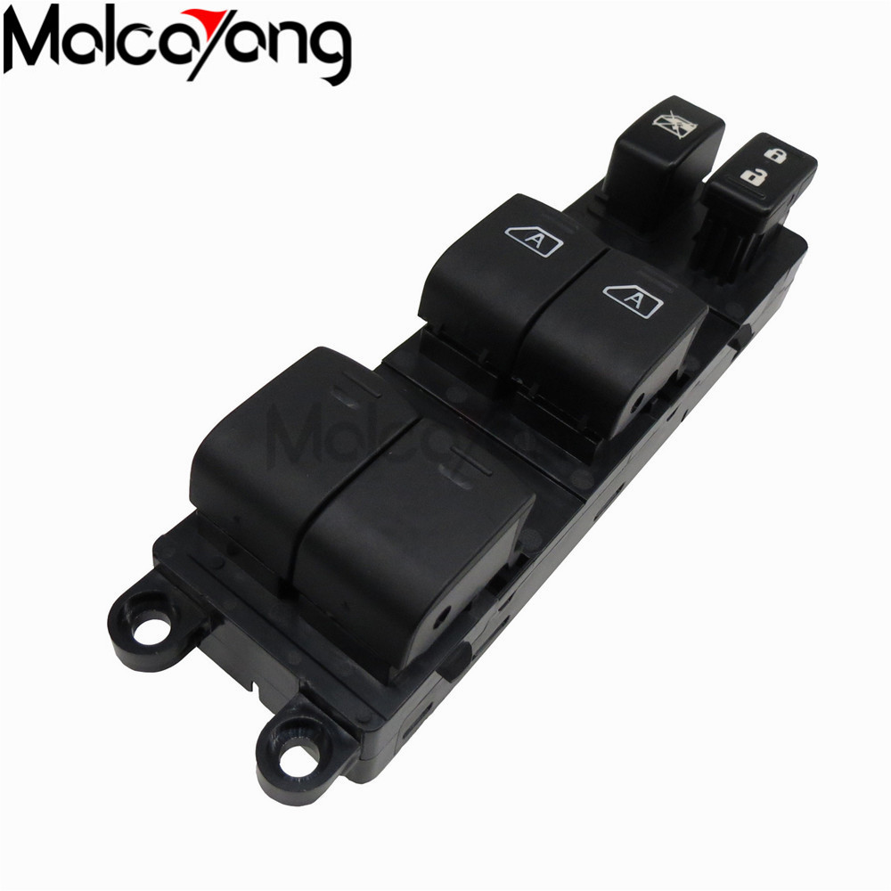 Interruttore alzacristalli elettrici ABS per auto Finestra Interruttore di comando per finestra adatto per Murano Teana Qashq 25411JD000 Interruttore Alzacristalli Elettrico Master