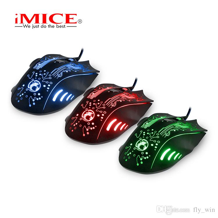 

2020 Estone X9 5000DPI LED Optical USB Wired Gaming Mouse Gamer Computer PC Laptop Professional Game Mice batter than X5 X7