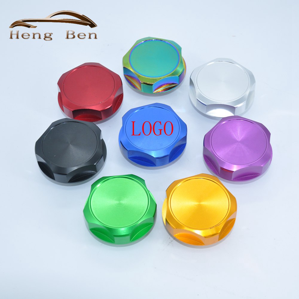 

HB Hight Quality Engine Anodizing Aluminum Oil Tank Cap Cover Forged Billet Oil Cap