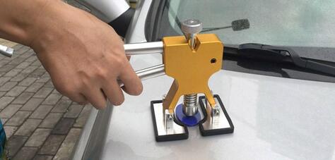 

1 SET Car Repair Tool Hand Tools Practical Hardware Car Body Paintless Dent Lifter Repair Dent Puller+18 Tabs Hail Removal Tool Set