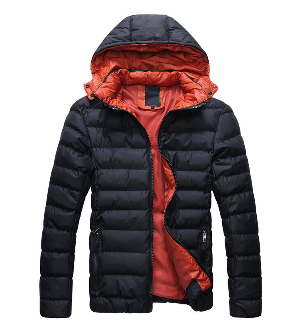 

NEW Warm Hoodie Hoodey Coat Parka Winter Coat Outwear Down Jacket, Black