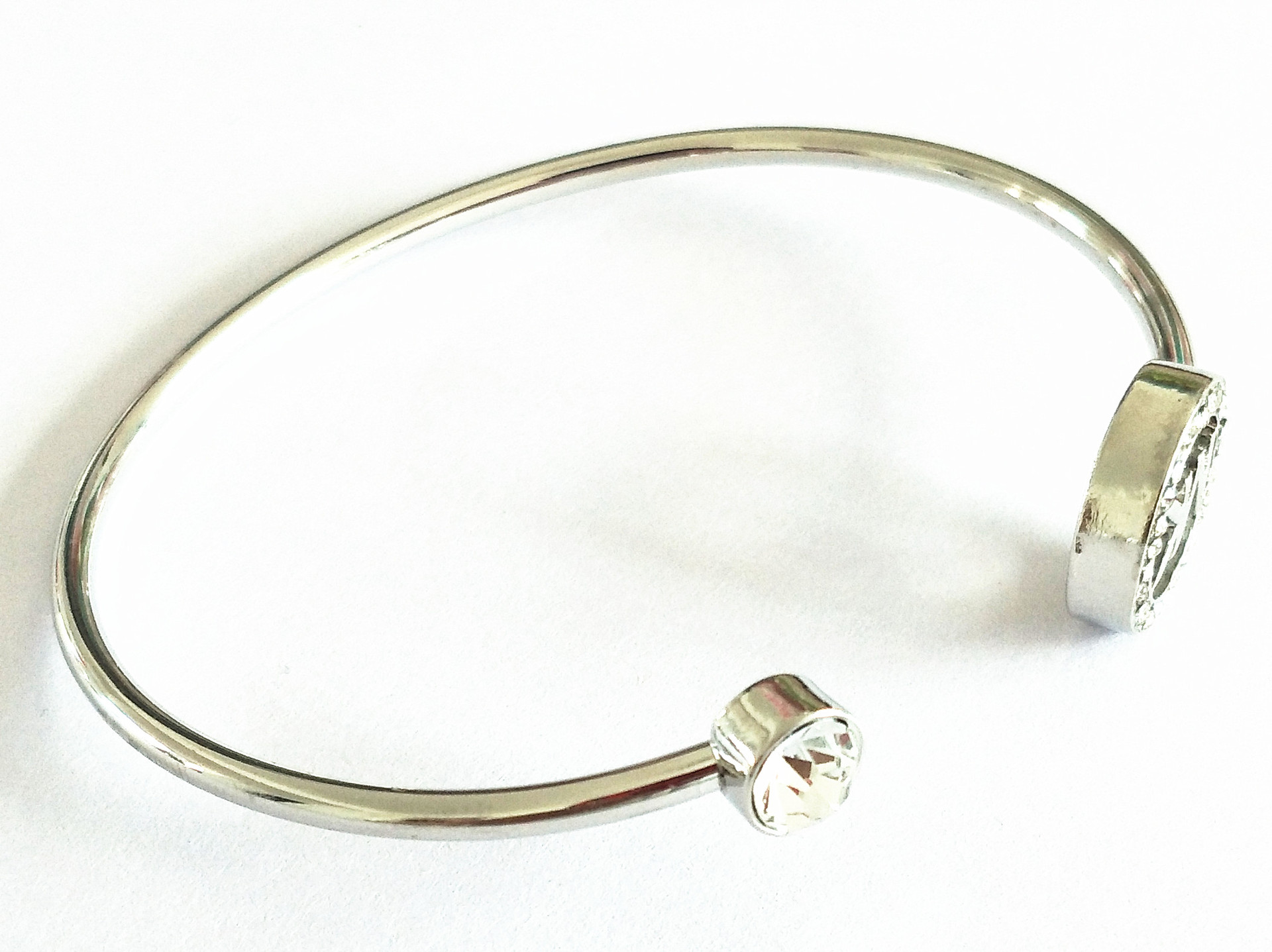 

with logo Luxury famous big brand MK bracelet chain m series diamond open bracelet adjustable fashion for man and woman
