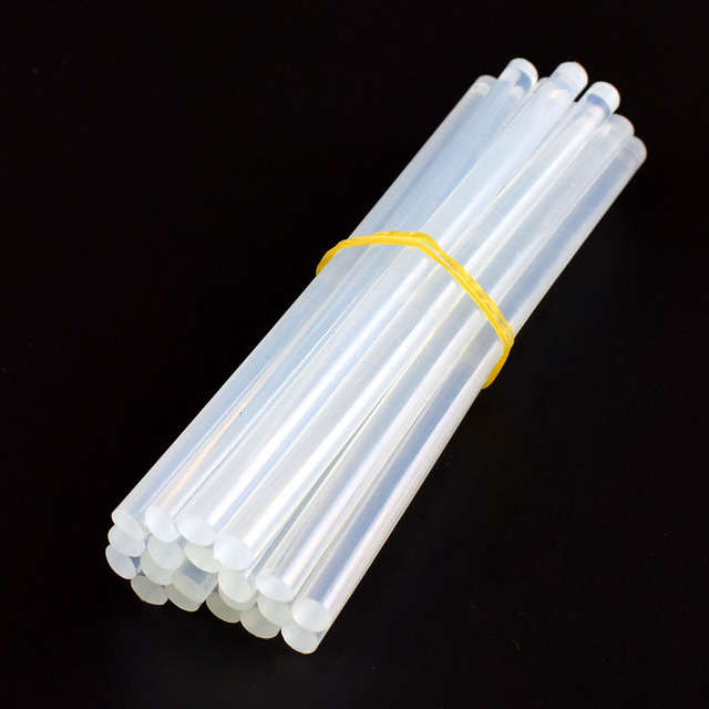 

50Pcs/Sets 7mm x 100mm Hot Melt Gun Glue Sticks Plastic Transparent Sticks for Glue Gun Home Power Tool Accessories