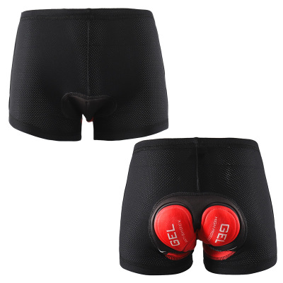 Sous-v/êtements Shorts de v/élo Gel 3D rembourr/é Cuissard Course bicyclette Cyclisme vtt respirant Confortable Cuissard Briefs