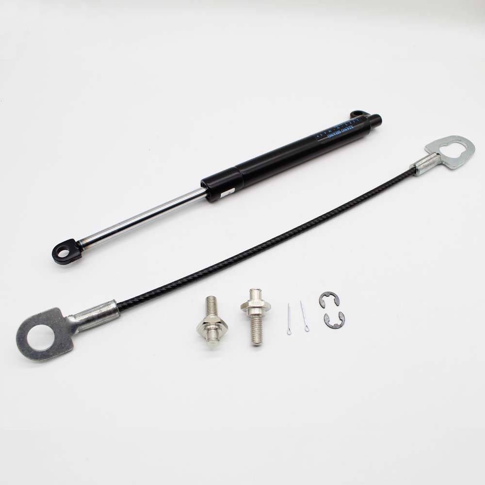 4x4 Pickup Accessories Stainless Rear Tailgate Slow Down Gas Shock Assist Struts Damper for Toyota Hilux SR5 M70 REVO 2015 2016