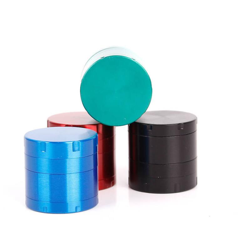 

New 40mm Mini zinc alloy flat grinder, metal smoke cutter, smoking set