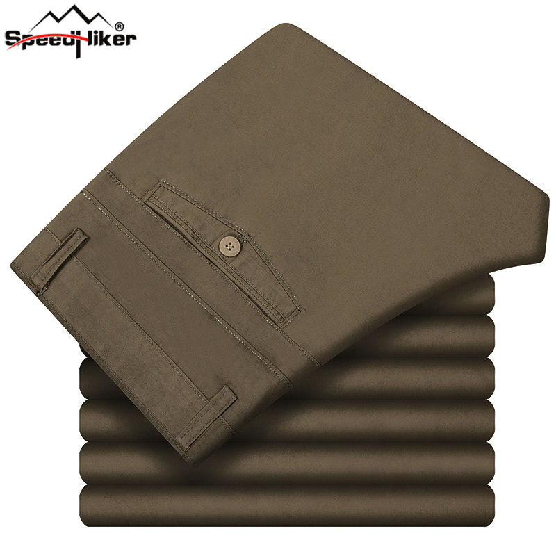 Pantalon masculin Hiker à vitesse de gros 2022 hommes automne hiver épais décontracté droit de coton mâle long mâle doux confortable 29-42
