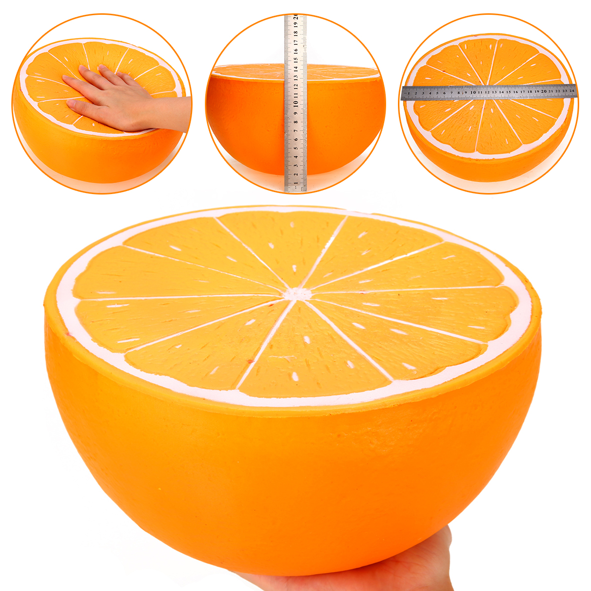 giant orange squishy